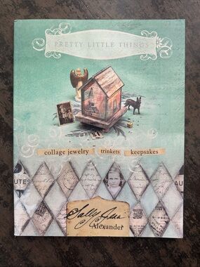 Pretty Little Things Collage Jewelry Trinkets Keepsakes Box Art